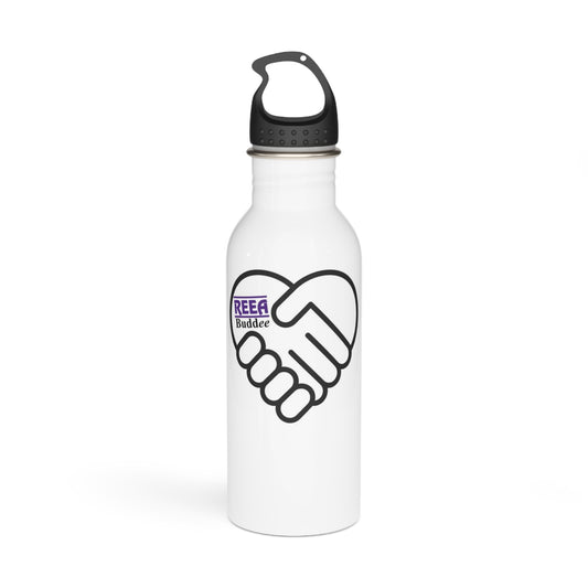 Mentor Stainless Steel Water Bottle — 'REEA Buddee' Handshake Design